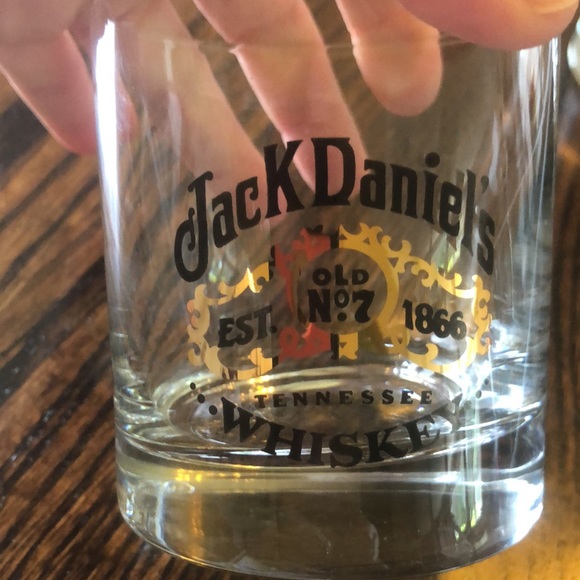 Vintage Set of Two Jack Daniel’s Whiskey Glasses - Picture 3 of 4